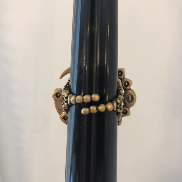 Gucci Crystal GG Ring in Gold NEW IN BOX - Picture 6 of 8